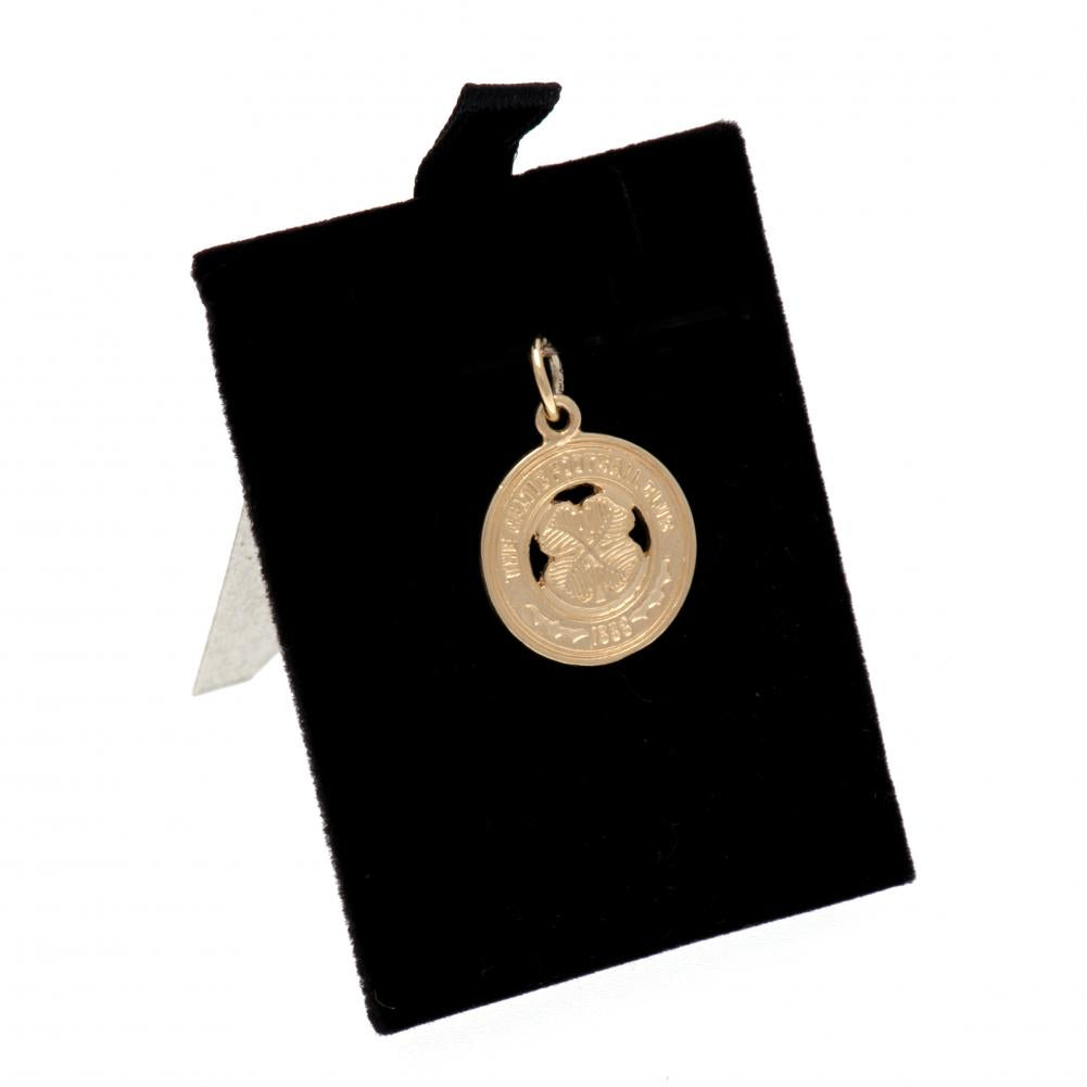 Official Celtic FC 9ct Gold Pendant