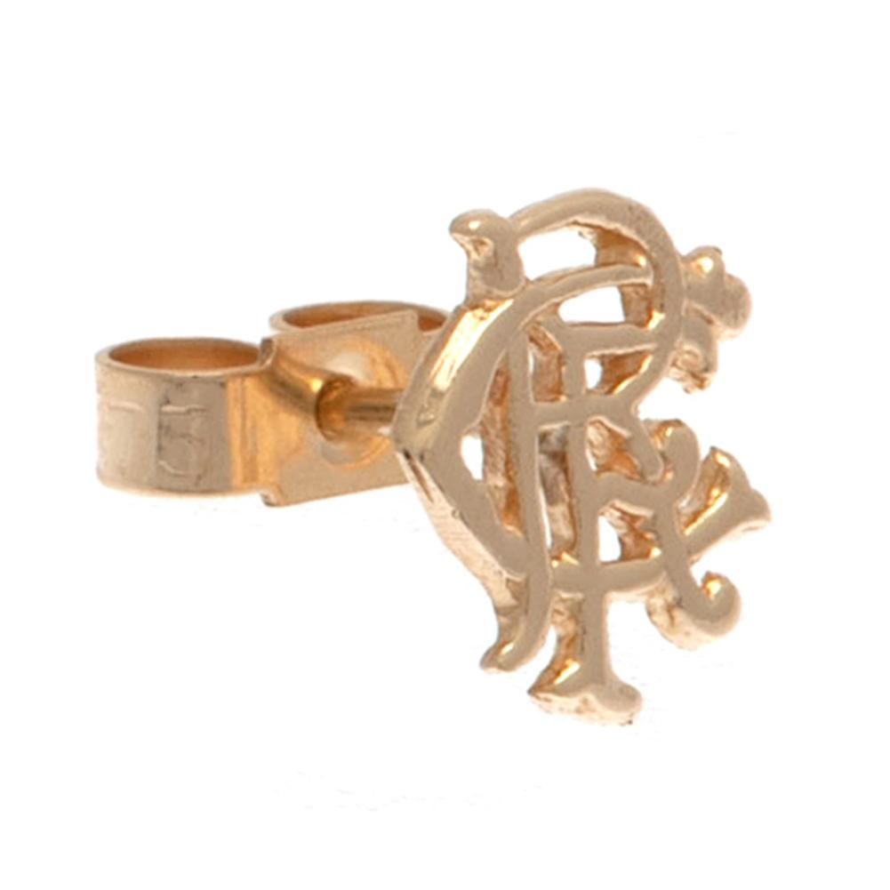 Official Rangers FC 9ct Gold Earring