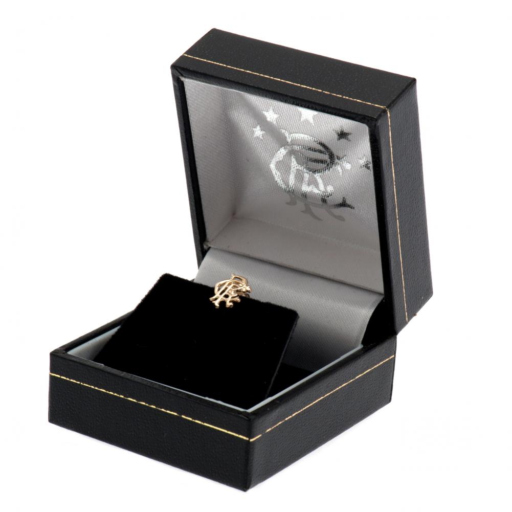 Official Rangers FC 9ct Gold Earring