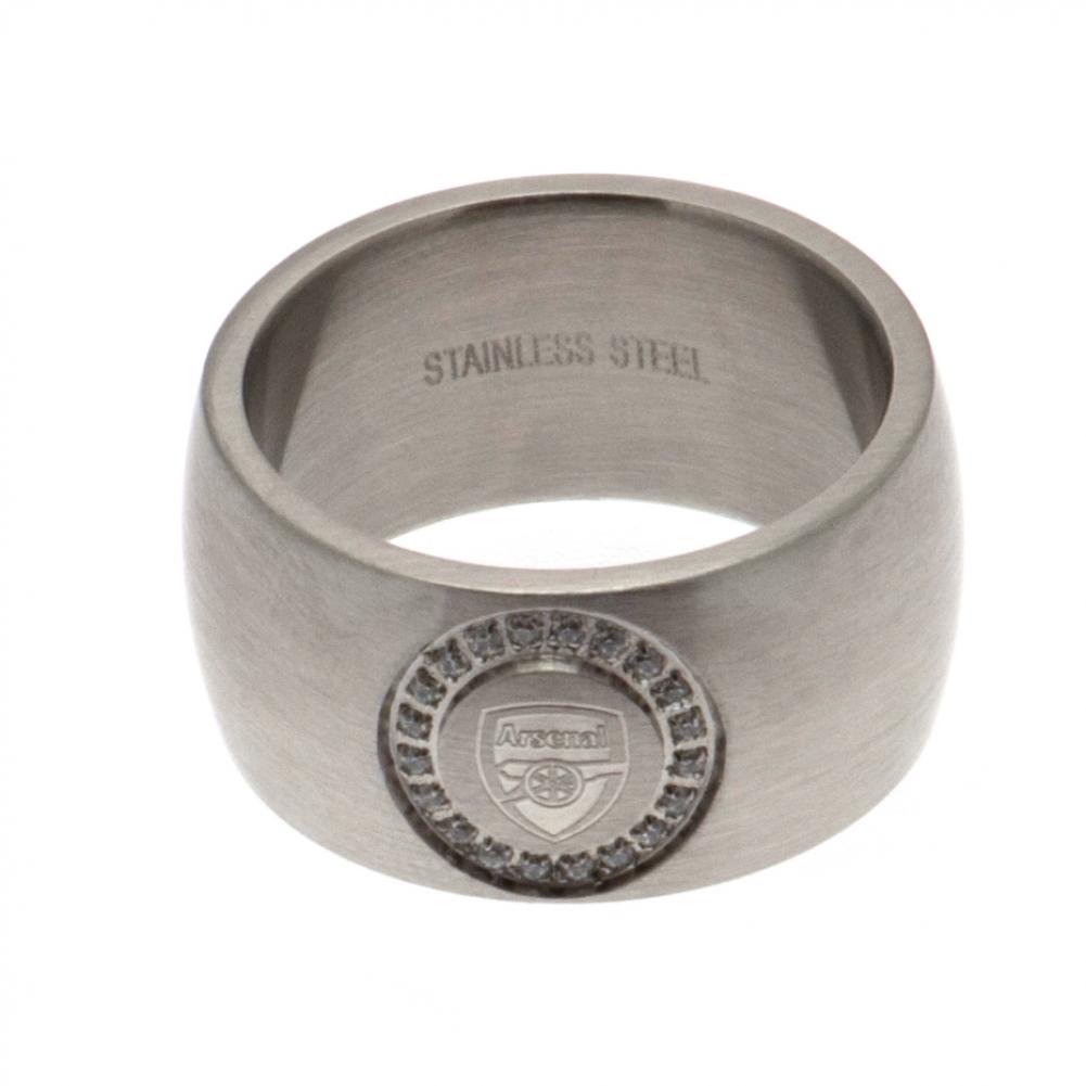 Official Arsenal FC Stone Set Ring Medium