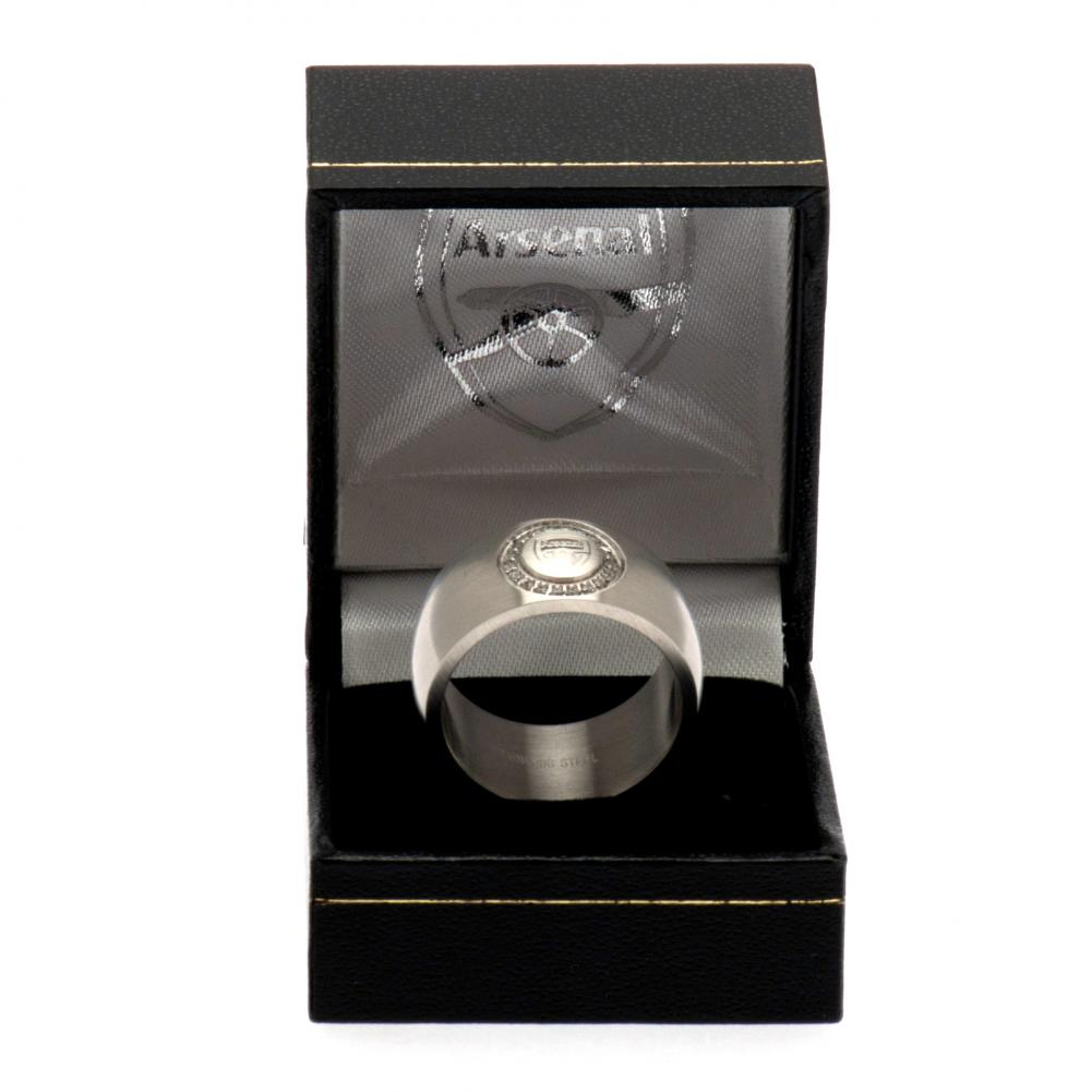 Official Arsenal FC Stone Set Ring Medium