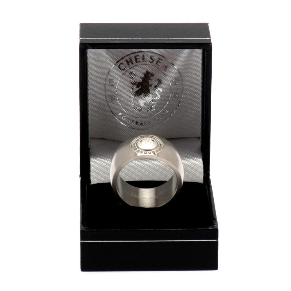 Official Chelsea FC Stone Set Ring Medium