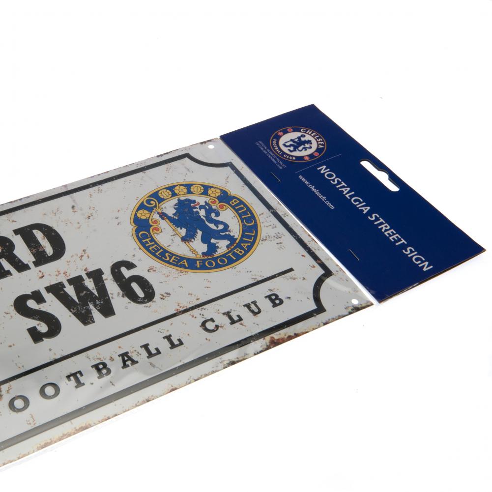 Official Chelsea FC Retro Street Sign