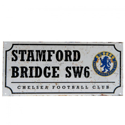 Official Chelsea FC Retro Street Sign