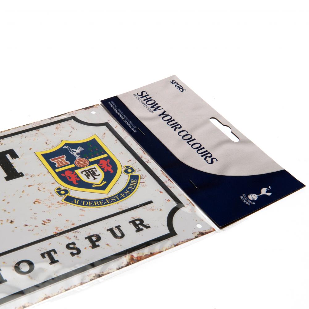 Official Tottenham Hotspur FC Retro Street Sign