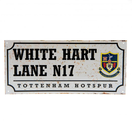 Official Tottenham Hotspur FC Retro Street Sign