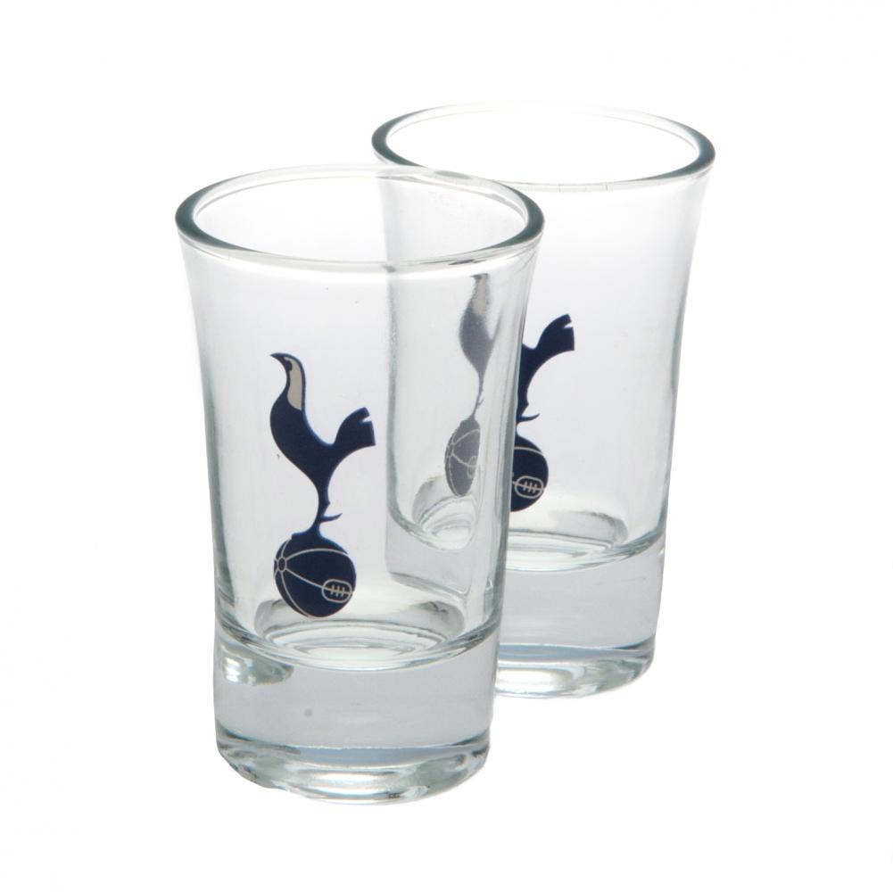 Official Tottenham Hotspur FC 2pk Shot Glass Set