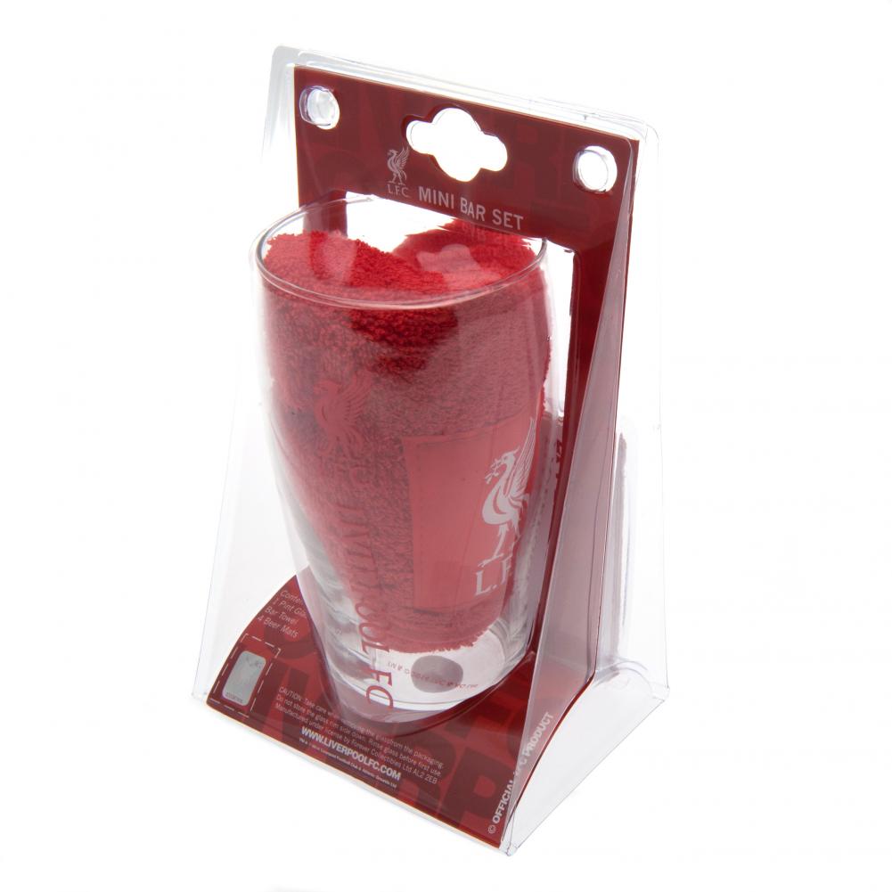 Official Liverpool FC Mini Bar Set