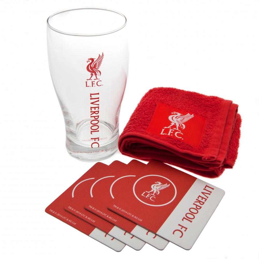 Official Liverpool FC Mini Bar Set