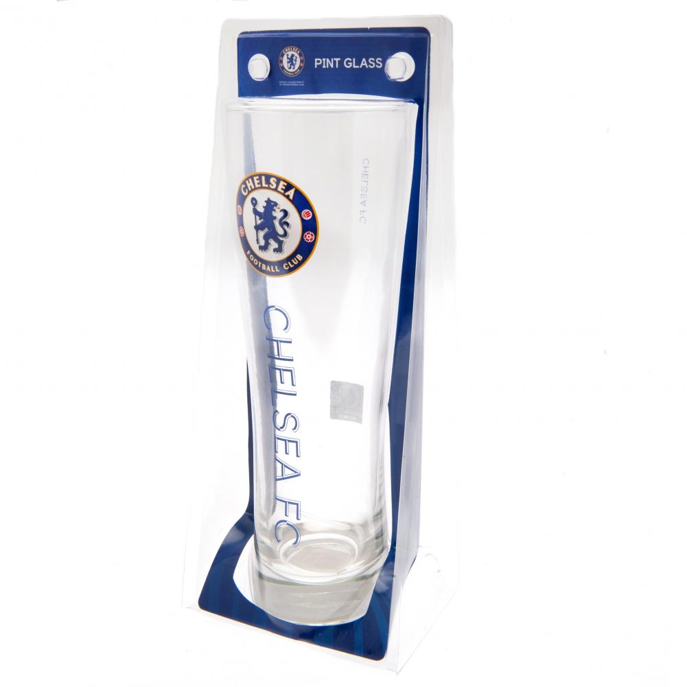 Official Chelsea FC Tall Beer Glass