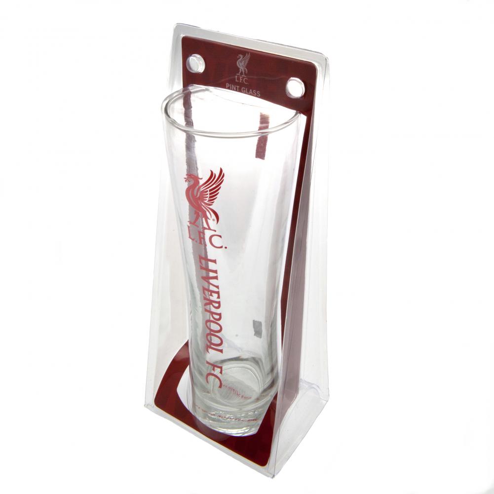 Official Liverpool FC Tall Beer Glass