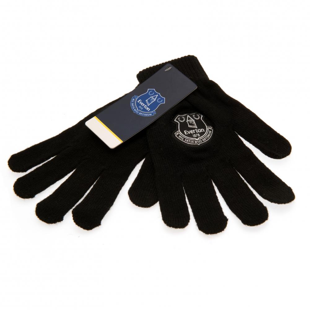 Official Everton FC Knitted Gloves Junior