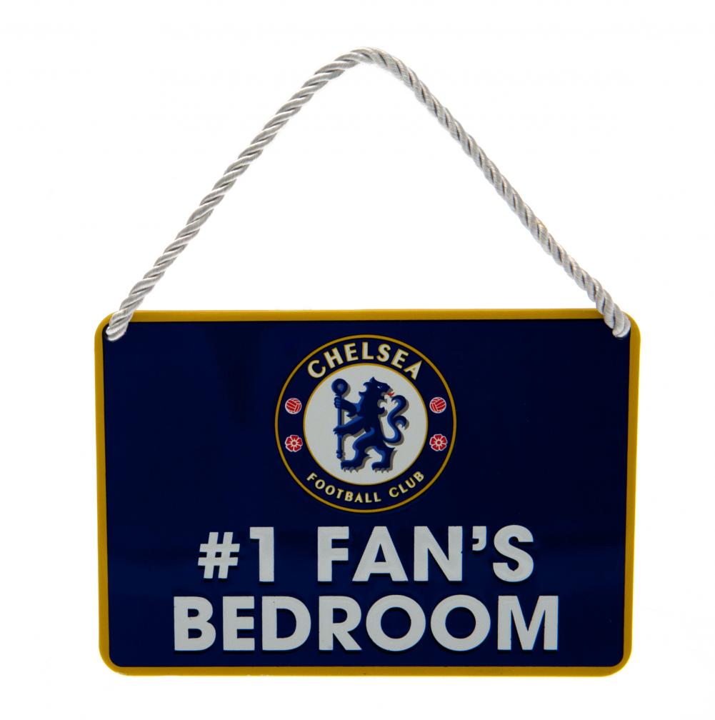 Official Chelsea FC Bedroom Sign No1 Fan