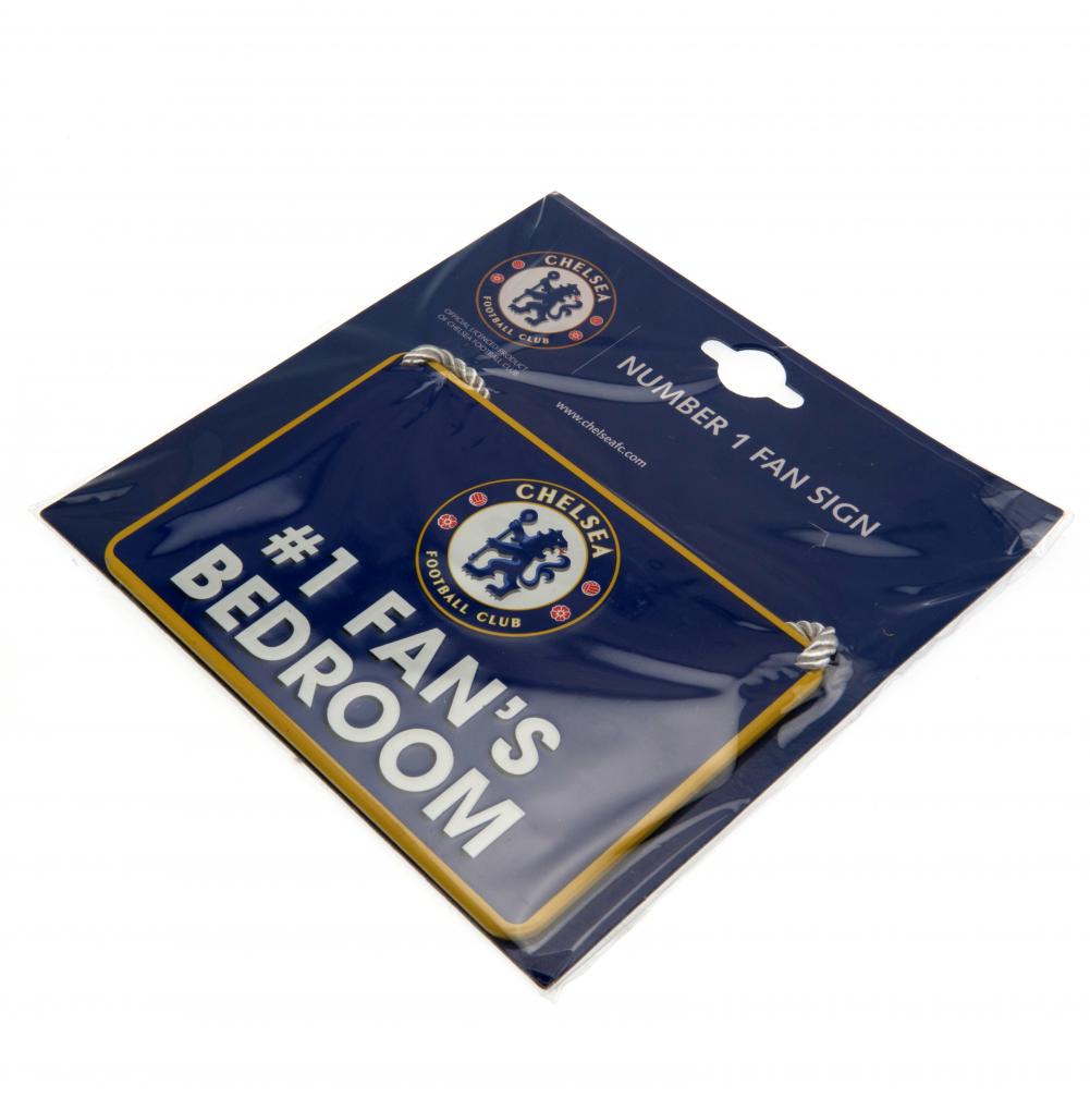 Official Chelsea FC Bedroom Sign No1 Fan