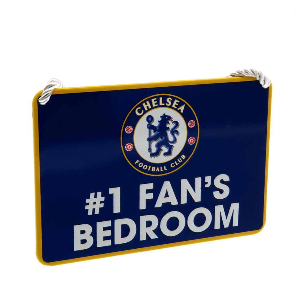 Official Chelsea FC Bedroom Sign No1 Fan