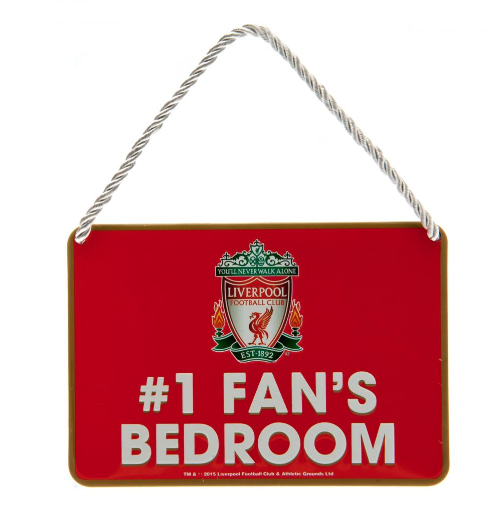 Official Liverpool FC Bedroom Sign No1 Fan