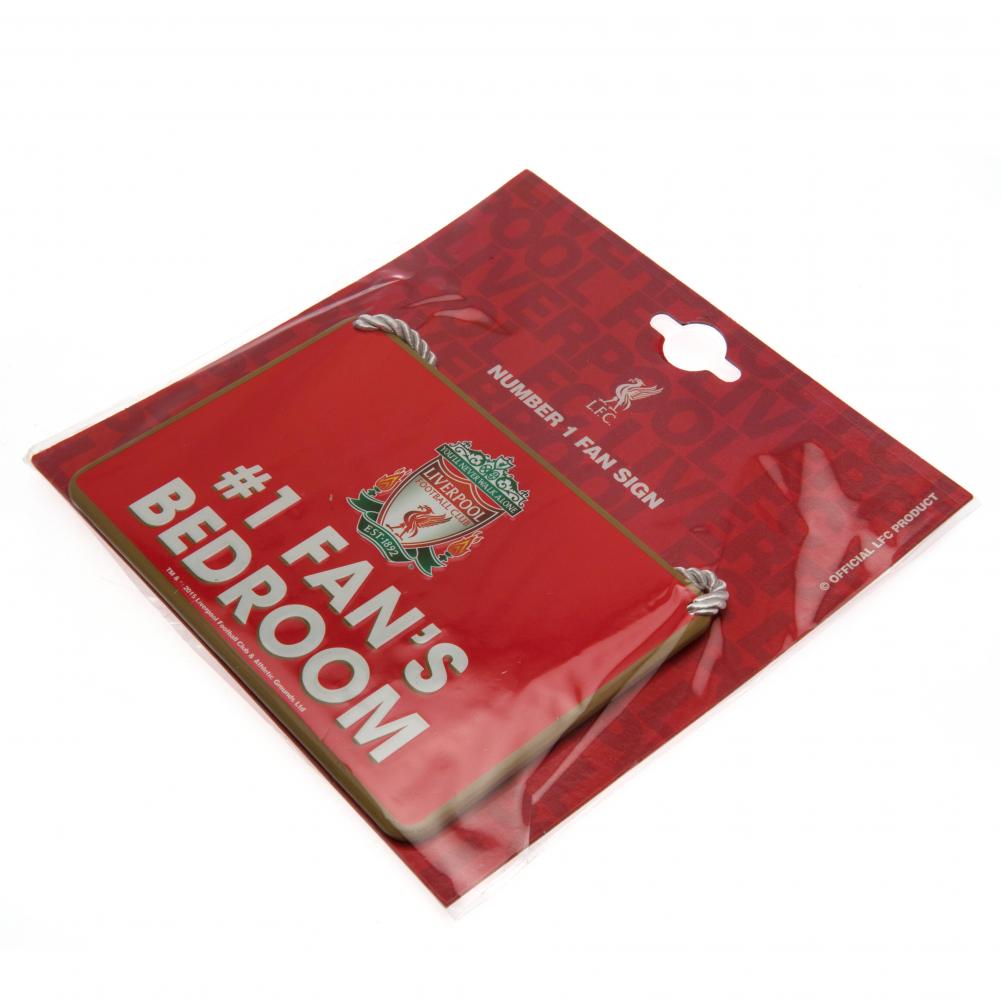 Official Liverpool FC Bedroom Sign No1 Fan