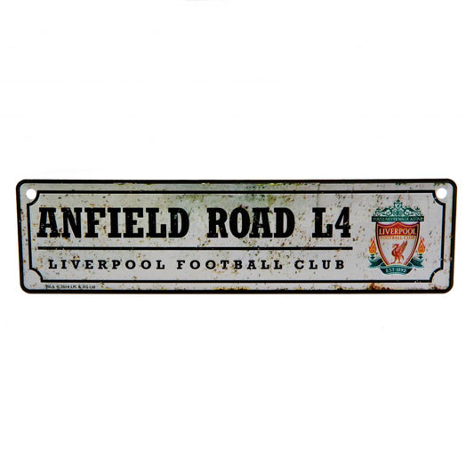 Official Liverpool FC Retro Window Sign