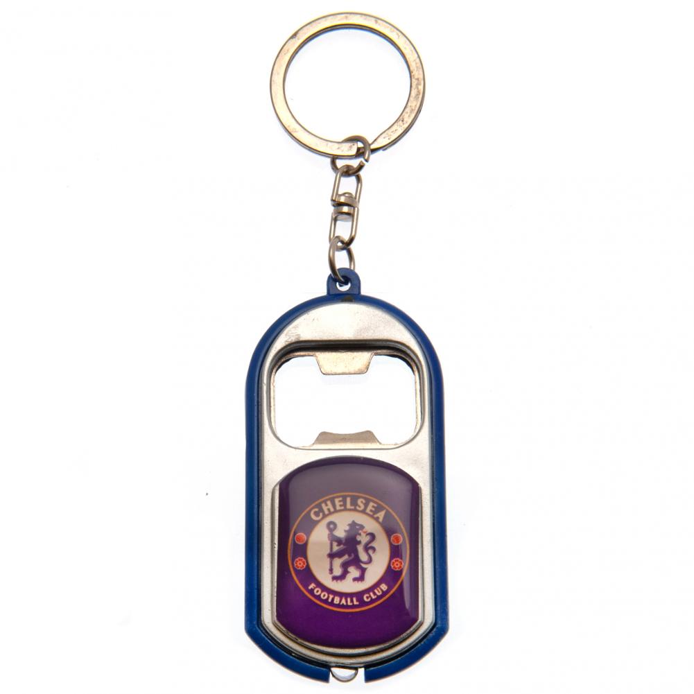 Official Chelsea FC Keyring Torch Bottle Opener