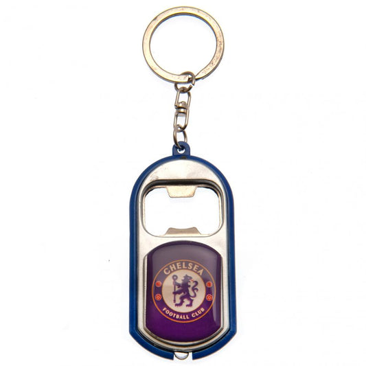 Official Chelsea FC Keyring Torch Bottle Opener