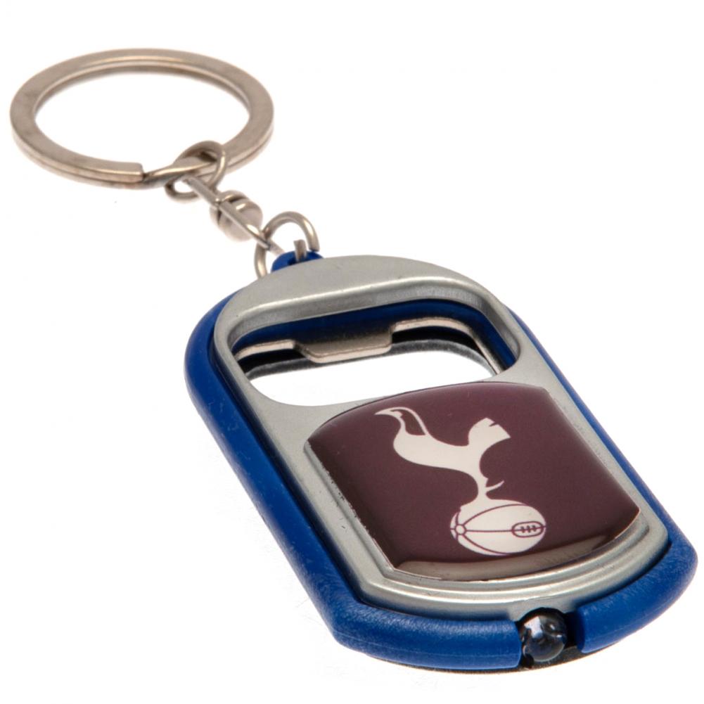 Official Tottenham Hotspur FC Keyring Torch Bottle Opener