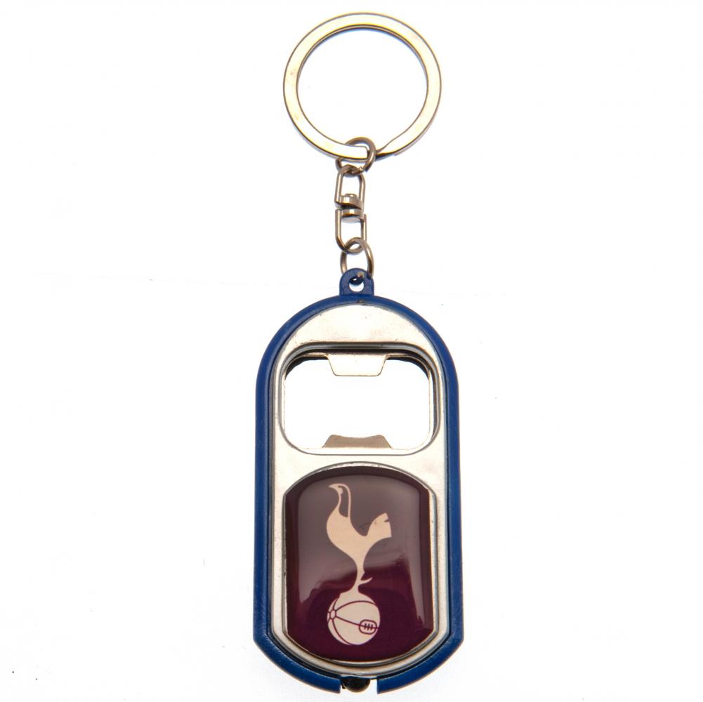 Official Tottenham Hotspur FC Keyring Torch Bottle Opener