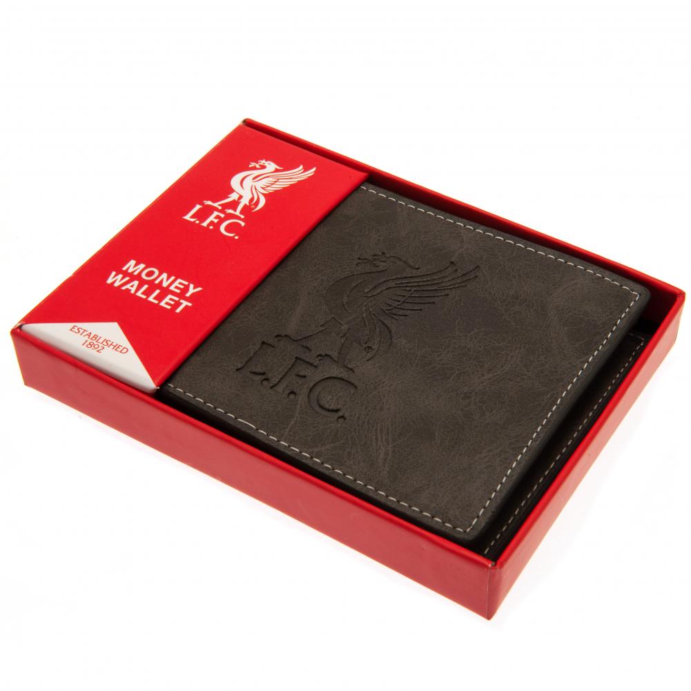 Official Liverpool FC Faux Suede Wallet