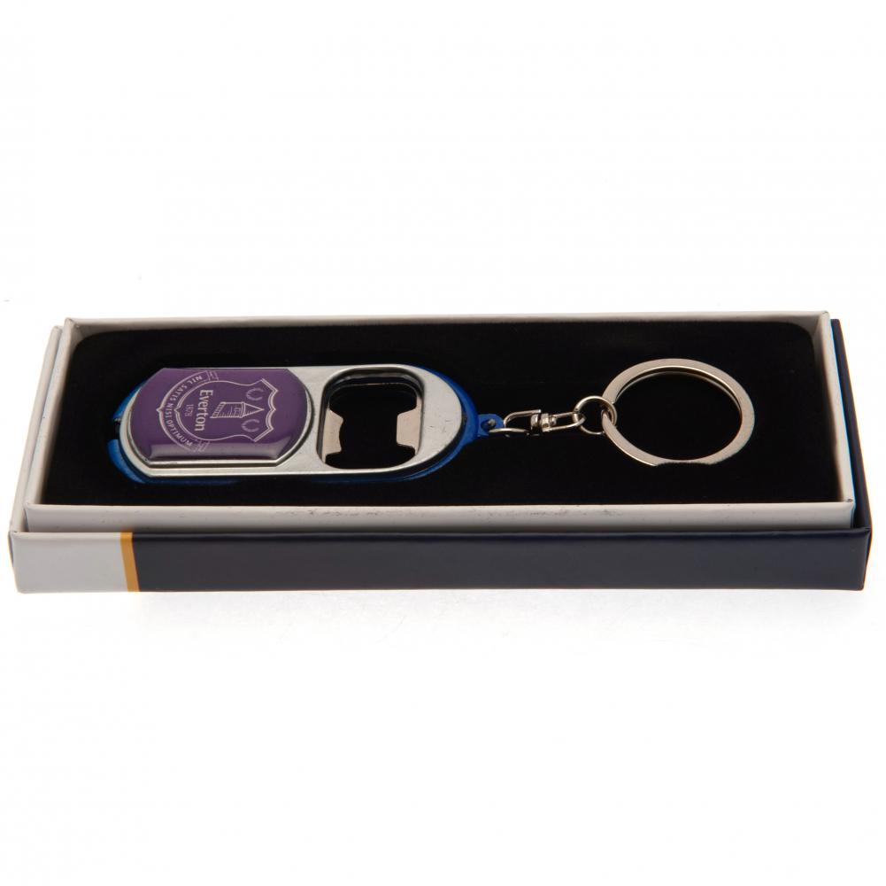 Official Everton FC Keyring Torch Bottle Opener