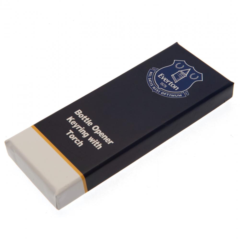 Official Everton FC Keyring Torch Bottle Opener