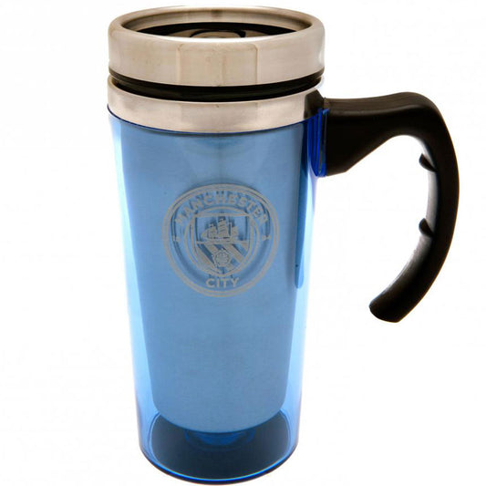 Official Manchester City FC Handled Travel Mug