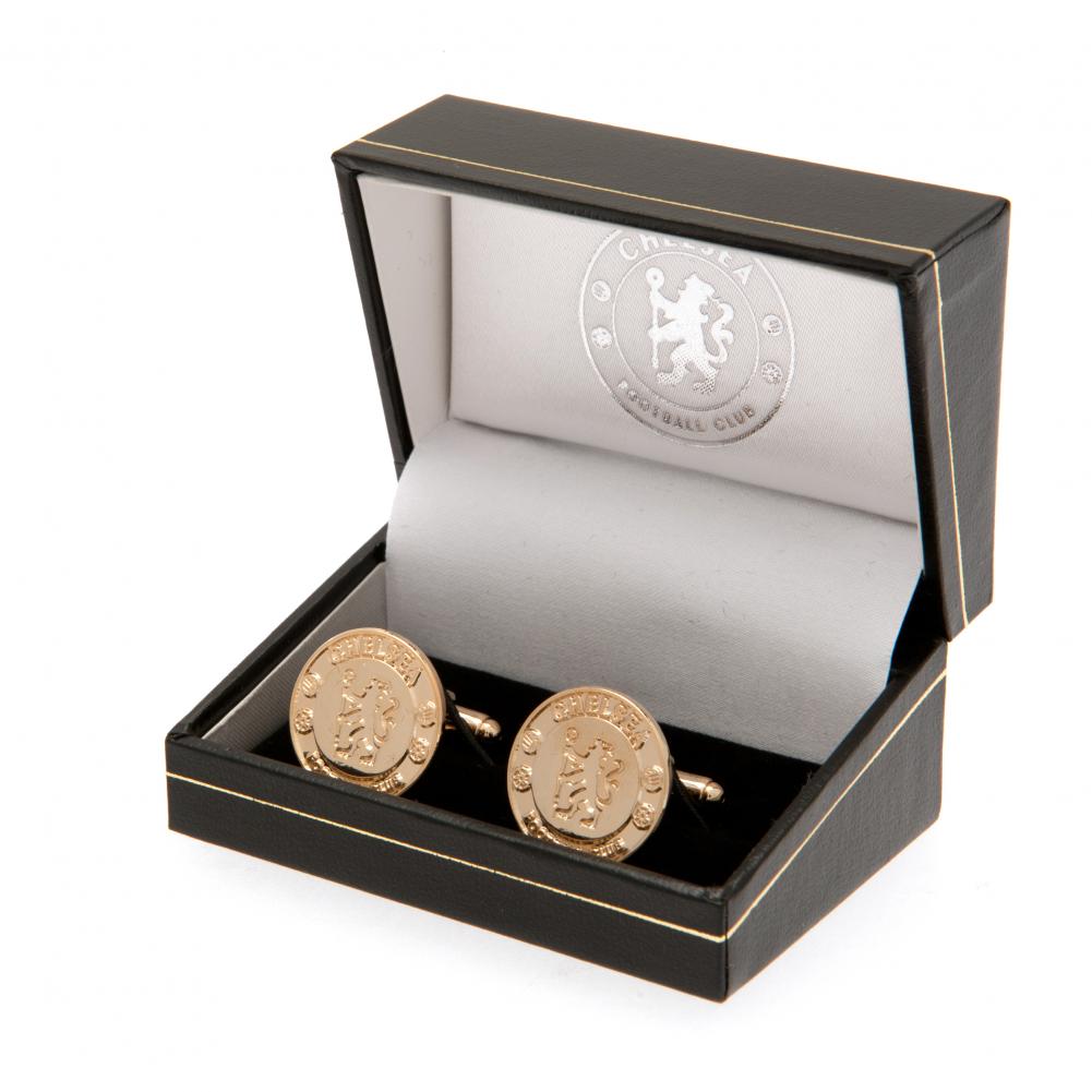 Official Chelsea FC Gold Plated Cufflinks