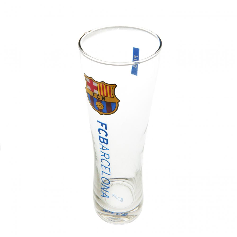 Official FC Barcelona Tall Beer Glass