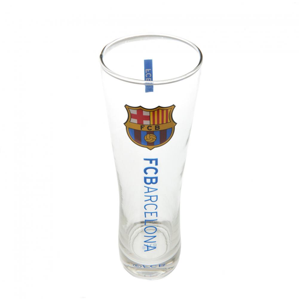 Official FC Barcelona Tall Beer Glass