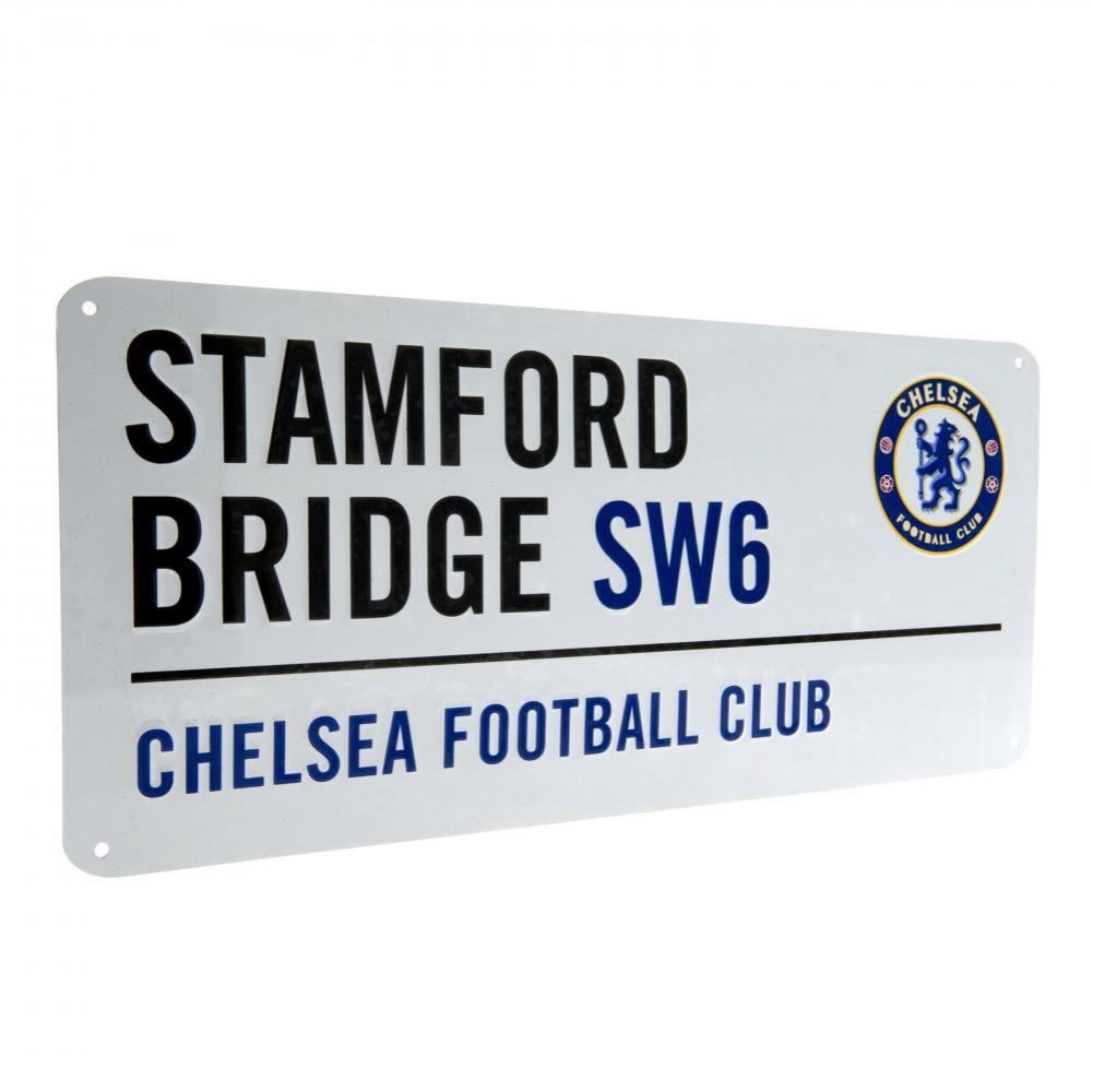 Official Chelsea FC White Street Sign