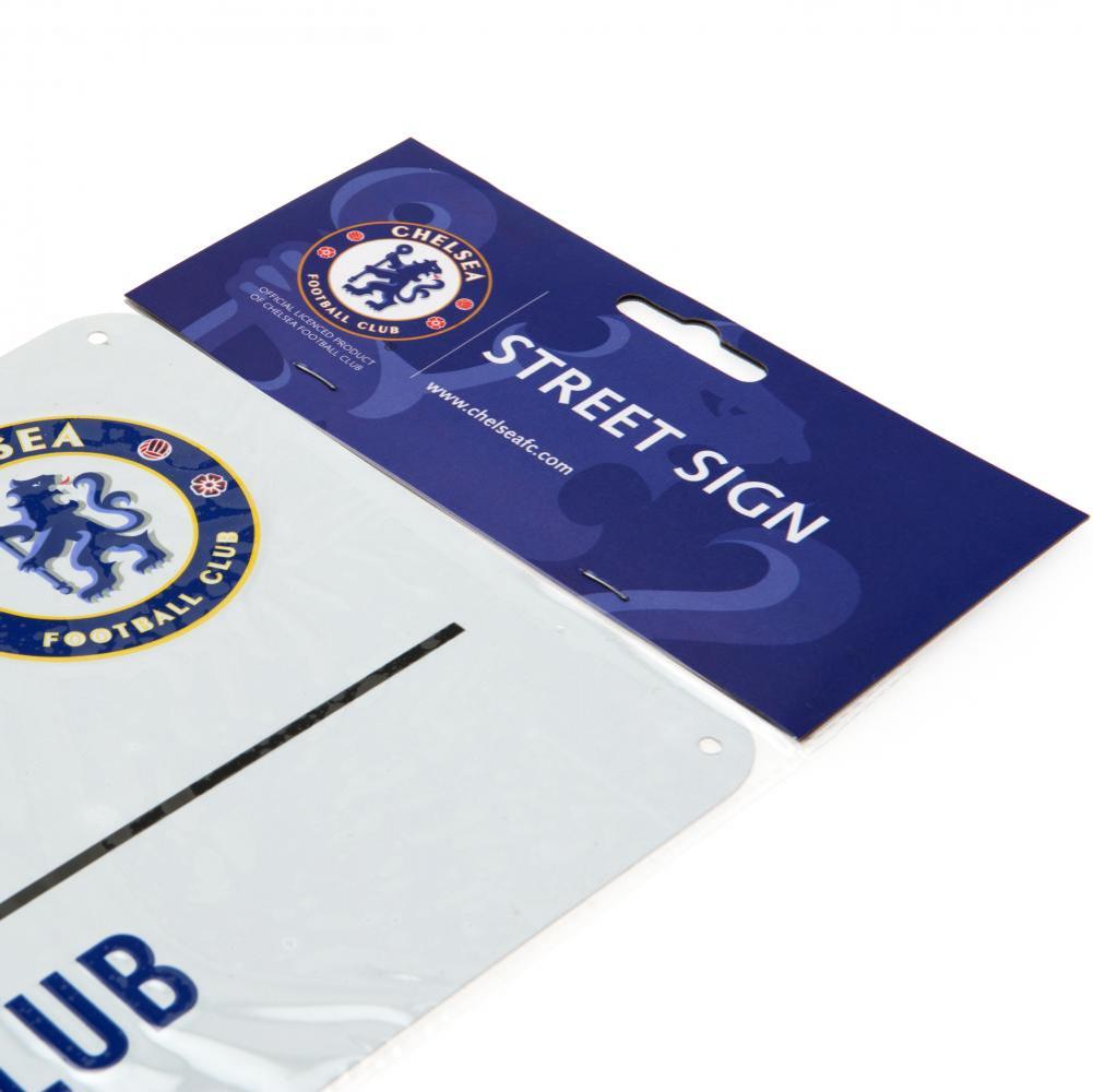 Official Chelsea FC White Street Sign