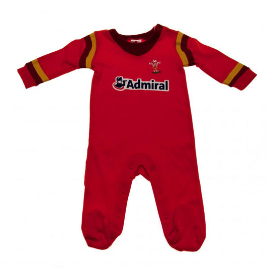 Official Wales RU Sleepsuit 12/18 mths GD