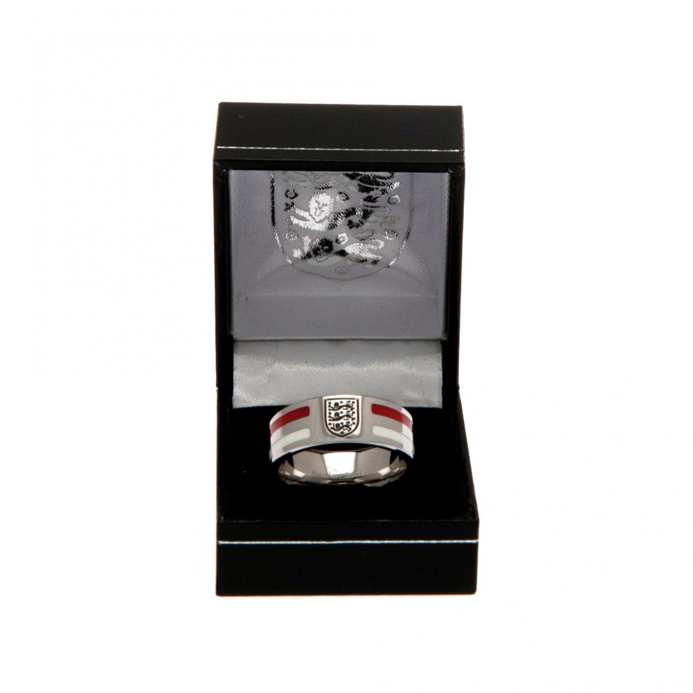 Official England FA Colour Stripe Ring Small