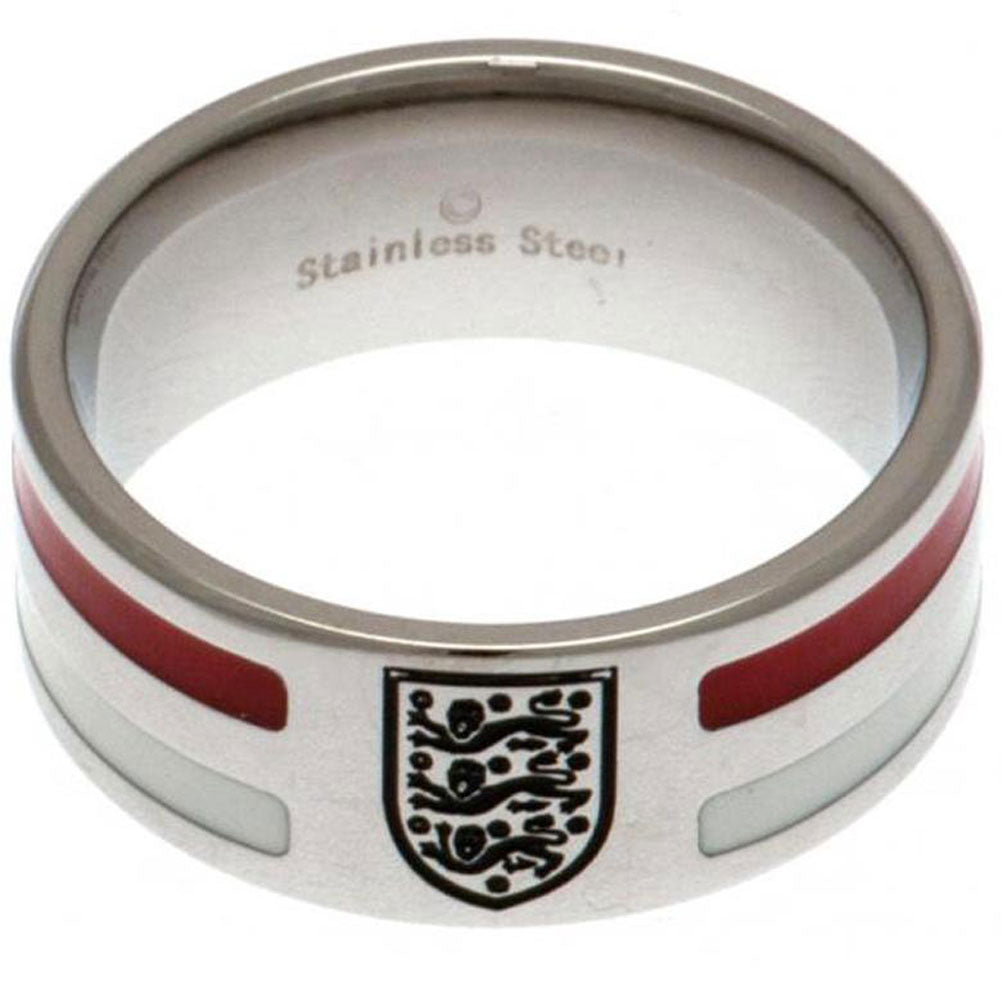 Official England FA Colour Stripe Ring Small