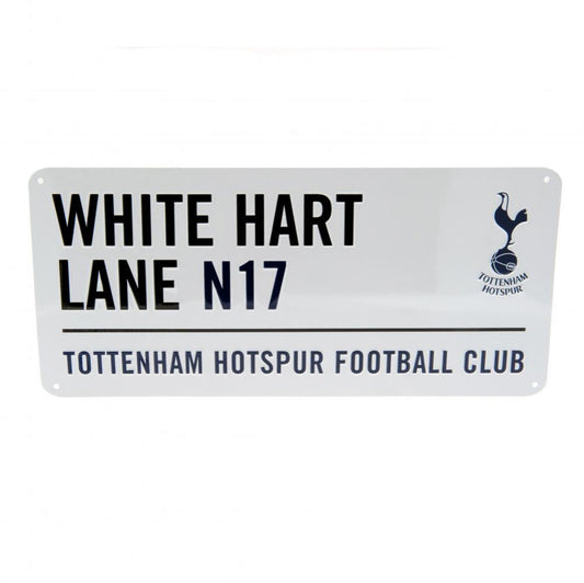 Official Tottenham Hotspur FC White Street Sign