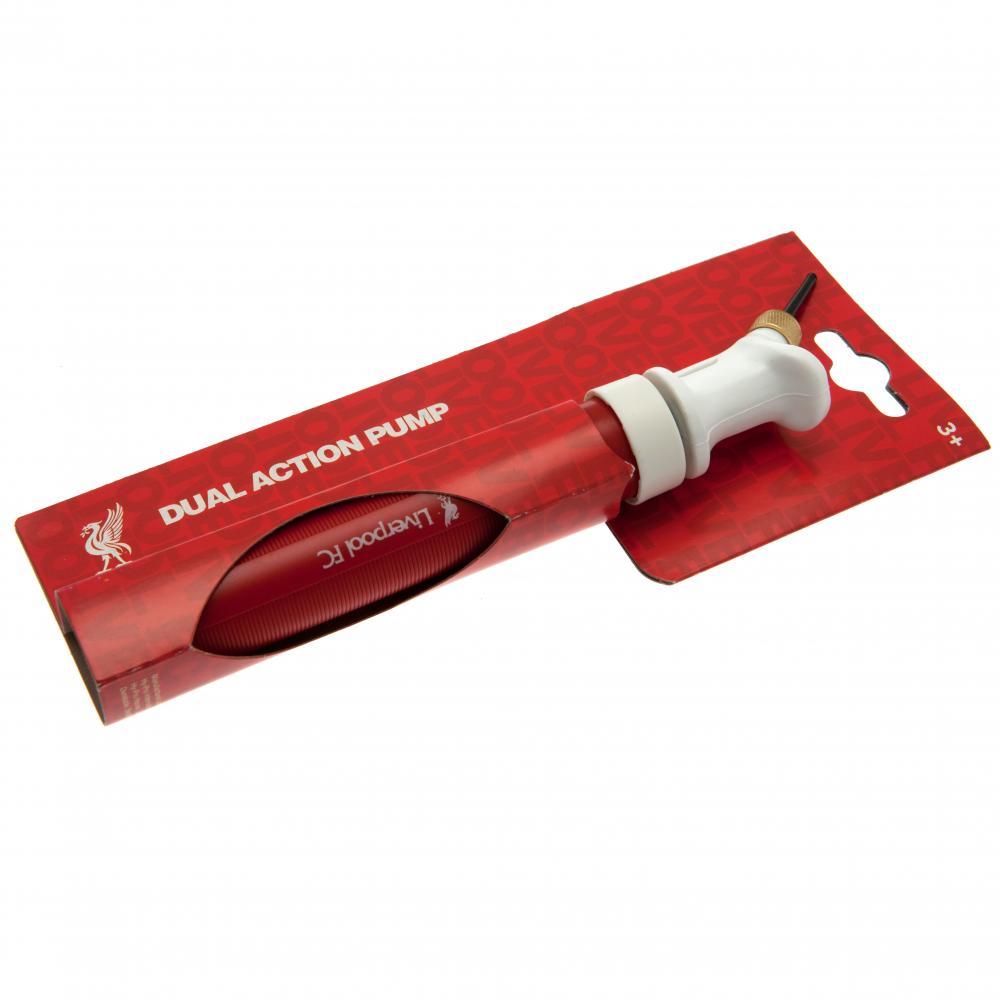 Official Liverpool FC Dual Action Football Pump