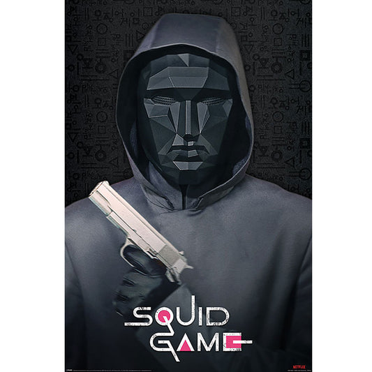 Official Squid Game Poster Mask Man 266