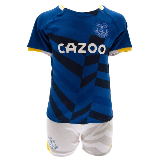 Official Everton FC Shirt & Short Set 12-18 Mths