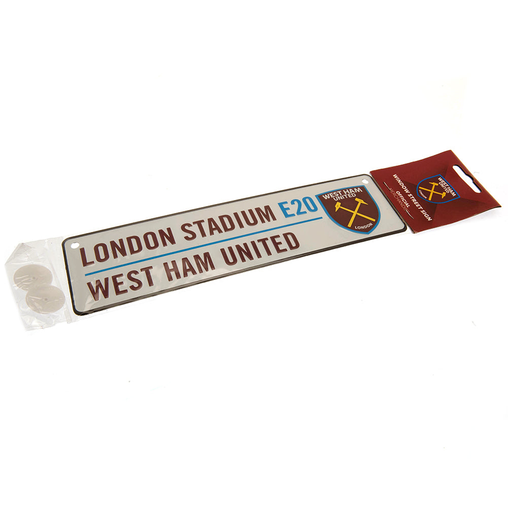 Official West Ham United FC Window Sign