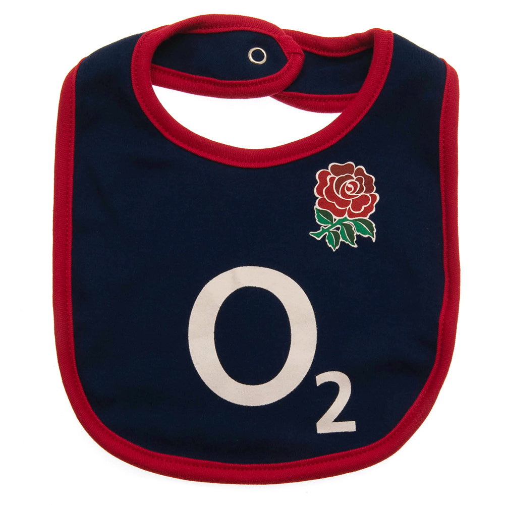 Official England RFU 2 Pack Bibs RB