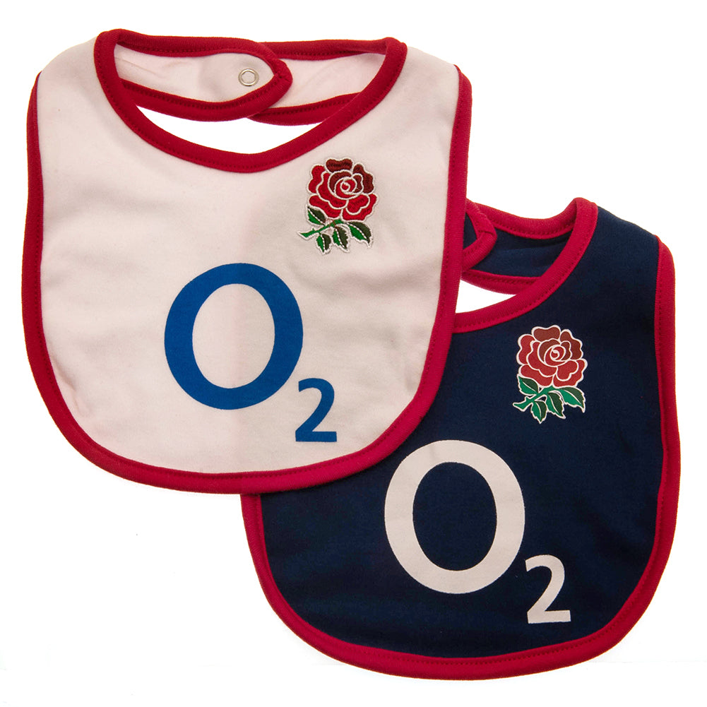 Official England RFU 2 Pack Bibs RB