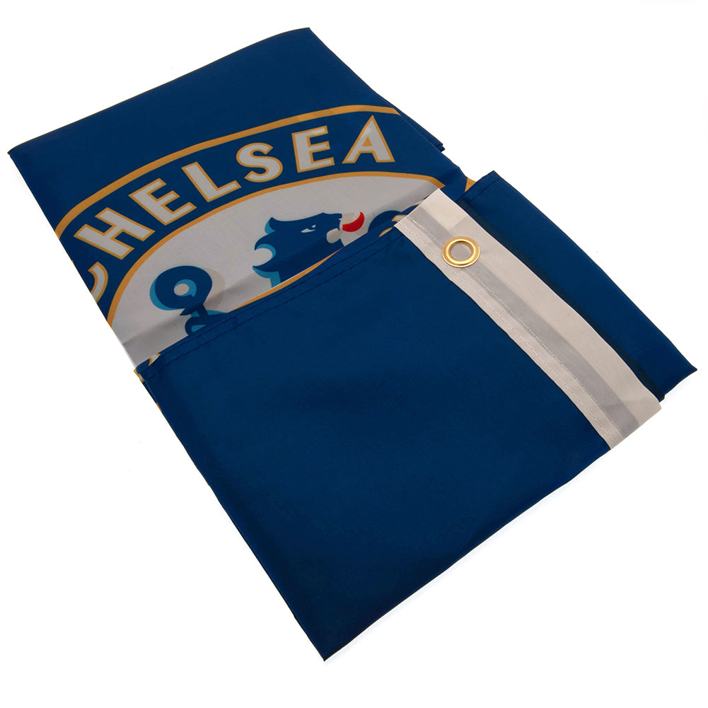 Official Chelsea FC Slogan Flag