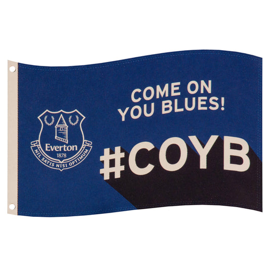 Official Everton FC Slogan Flag