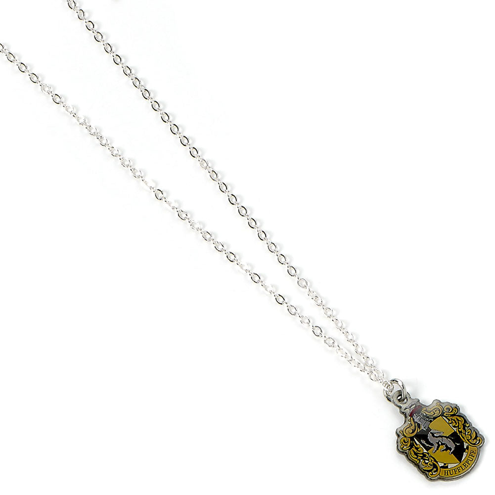 Official Harry Potter Silver Plated Necklace Hufflepuff