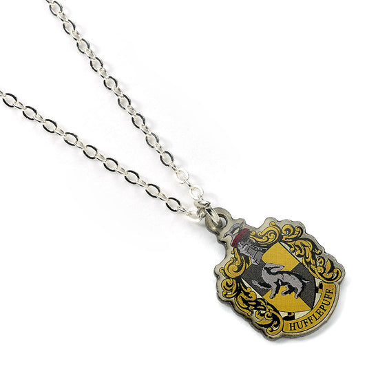 Official Harry Potter Silver Plated Necklace Hufflepuff