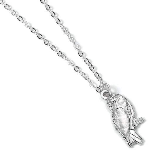 Official Harry Potter Silver Plated Necklace Hedwig Owl